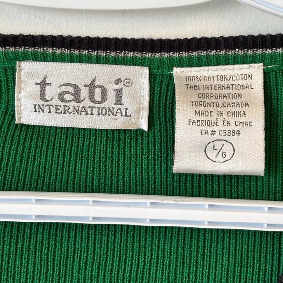 Vintage Green Tabi International Cardigan - Picture 5 of 10
